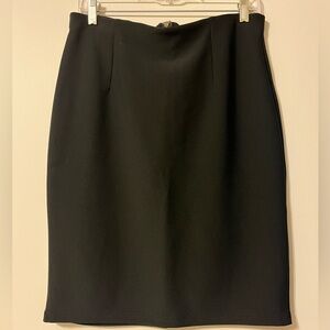 Elegant Black Pencil Skirt